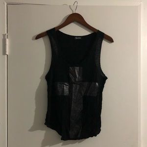 Cross Christian Faith Top Tee Shirt Black glitter